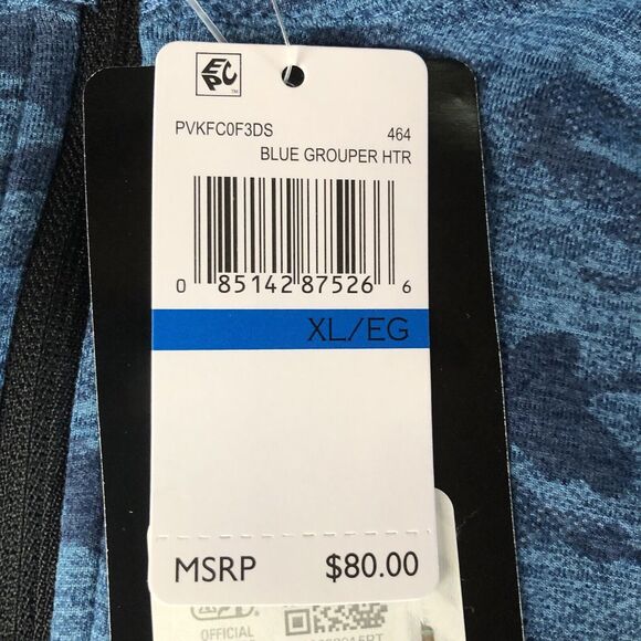 PGA Tour Men’s Golf Sweater Blue Camo Print Size XL NWT - Picture 8 of 14